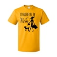 thumbnail image 1 of Inktastic I'd Rather Be in Paris- Shopping and Travel T-Shirt, 1 of 5