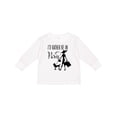 thumbnail image 1 of Inktastic I'd Rather Be in Paris- shopping and travel Girls Long Sleeve Toddler T-Shirt, 1 of 5