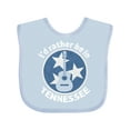 thumbnail image 1 of Inktastic I'd Rather Be in Tennessee Boys or Girls Baby Bib, 1 of 4