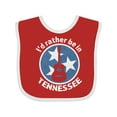 thumbnail image 1 of Inktastic I'd Rather Be in Tennessee Boys or Girls Baby Bib, 1 of 4