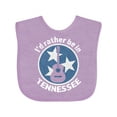 thumbnail image 1 of Inktastic I'd Rather Be in Tennessee Boys or Girls Baby Bib, 1 of 4