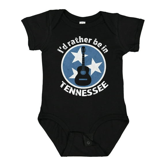 Inktastic I'd Rather Be in Tennessee Boys or Girls Baby Bodysuit