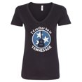 thumbnail image 1 of Inktastic I'd Rather Be in Tennessee Women's V-Neck T-Shirt, 1 of 5