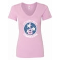 thumbnail image 1 of Inktastic I'd Rather Be in Tennessee Women's V-Neck T-Shirt, 1 of 5