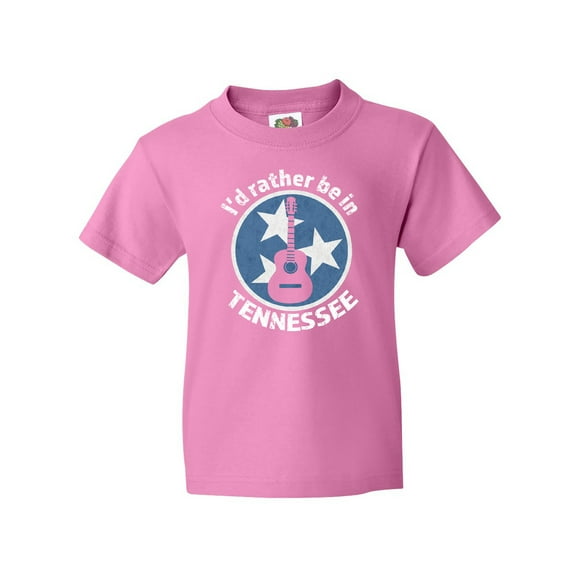 Inktastic I'd Rather Be in Tennessee Youth T-Shirt