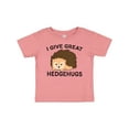 thumbnail image 1 of Inktastic I give great hedgehugs with Cute Hedgehog Boys or Girls Baby T-Shirt, 1 of 5