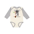 thumbnail image 1 of Inktastic I heart Koalas Boys or Girls Long Sleeve Baby Bodysuit, 1 of 5