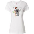 thumbnail image 1 of Inktastic I heart Koalas Women's T-Shirt, 1 of 5