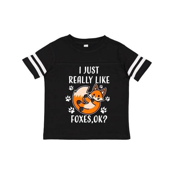 Inktastic I Just Really Like Foxes Ok? Boys or Girls Toddler T-Shirt