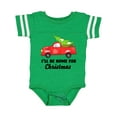 thumbnail image 1 of Inktastic I'll Be Home for Christmas Truck with Tree Boys or Girls Baby Bodysuit, 1 of 5