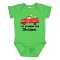 thumbnail image 1 of Inktastic I'll Be Home for Christmas Truck with Tree Boys or Girls Baby Bodysuit, 1 of 5