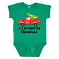 thumbnail image 1 of Inktastic I'll Be Home for Christmas Truck with Tree Boys or Girls Baby Bodysuit, 1 of 5