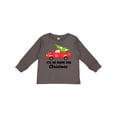 thumbnail image 1 of Inktastic I'll Be Home for Christmas Truck with Tree Boys or Girls Long Sleeve Toddler T-Shirt, 1 of 5