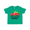thumbnail image 1 of Inktastic I'll Be Home for Christmas Truck with Tree Boys or Girls Toddler T-Shirt, 1 of 5