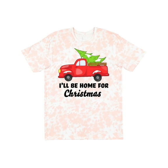 Inktastic I'll Be Home for Christmas Truck with Tree T-Shirt