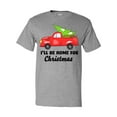thumbnail image 1 of Inktastic I'll Be Home for Christmas Truck with Tree T-Shirt, 1 of 5