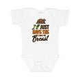 thumbnail image 1 of Inktastic I'll Just Have the Breast with Turkey Illusration Boys or Girls Baby Bodysuit, 1 of 5