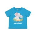 thumbnail image 1 of Inktastic I'll Never Forget That My Gigi Loves Me with Cute Elephants Boys or Girls Toddler T-Shirt, 1 of 5
