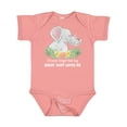 thumbnail image 1 of Inktastic I'll Never Forget That My Great Aunt Loves Me Cute Elephants Boys or Girls Baby Bodysuit, 1 of 5