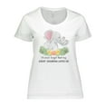 thumbnail image 1 of Inktastic I'll Never Forget That My Great Grandma Loves Me Elephants Women's Plus Size T-Shirt, 1 of 5