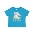 thumbnail image 1 of Inktastic I'll Never Forget That My Nana Loves Me with Cute Elephants Boys or Girls Baby T-Shirt, 1 of 5