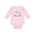 thumbnail image 1 of Inktastic I'll Never Forget That My Nana Loves Me with Cute Elephants Boys or Girls Long Sleeve Baby Bodysuit, 1 of 5