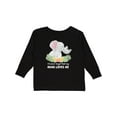 thumbnail image 1 of Inktastic I'll Never Forget That My Nana Loves Me with Cute Elephants Boys or Girls Long Sleeve Toddler T-Shirt, 1 of 5