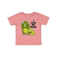 thumbnail image 1 of Inktastic I love my Mom with Baby and Mommy Triceratops Boys or Girls Baby T-Shirt, 1 of 5