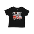 thumbnail image 1 of Inktastic I'm 1 Fire Truck 1st Birthday Boys or Girls Baby T-Shirt, 1 of 5