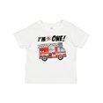 thumbnail image 1 of Inktastic I'm 1 Fire Truck 1st Birthday Boys or Girls Baby T-Shirt, 1 of 5