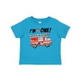 thumbnail image 1 of Inktastic I'm 1 Fire Truck 1st Birthday Boys or Girls Baby T-Shirt, 1 of 5
