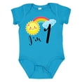 thumbnail image 1 of Inktastic I'm 1- First Birthday Sun Rainbow Boys or Girls Baby Bodysuit, 1 of 5