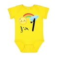 thumbnail image 1 of Inktastic I'm 1- First Birthday Sun Rainbow Boys or Girls Baby Bodysuit, 1 of 5