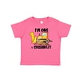 thumbnail image 1 of Inktastic I'm 1 and Crushing It Construction 1st Birthday Boys or Girls Baby T-Shirt, 1 of 5