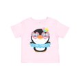 thumbnail image 1 of Inktastic I'm 2 Cute Penguin with Sunglasses and Flowers Boys or Girls Toddler T-Shirt, 1 of 5