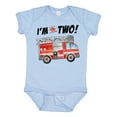 thumbnail image 1 of Inktastic I'm 2 Fire Truck 2nd Birthday Boys or Girls Baby Bodysuit, 1 of 5
