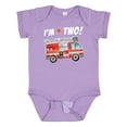 thumbnail image 1 of Inktastic I'm 2 Fire Truck 2nd Birthday Boys or Girls Baby Bodysuit, 1 of 5