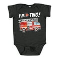 thumbnail image 1 of Inktastic I'm 2 Fire Truck 2nd Birthday Boys or Girls Baby Bodysuit, 1 of 5