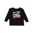 thumbnail image 1 of Inktastic I'm 2 Fire Truck 2nd Birthday Boys or Girls Long Sleeve Toddler T-Shirt, 1 of 5