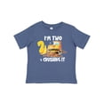 thumbnail image 1 of Inktastic I'm 2 and Crushing It Construction 2nd Birthday Boys or Girls Baby T-Shirt, 1 of 5