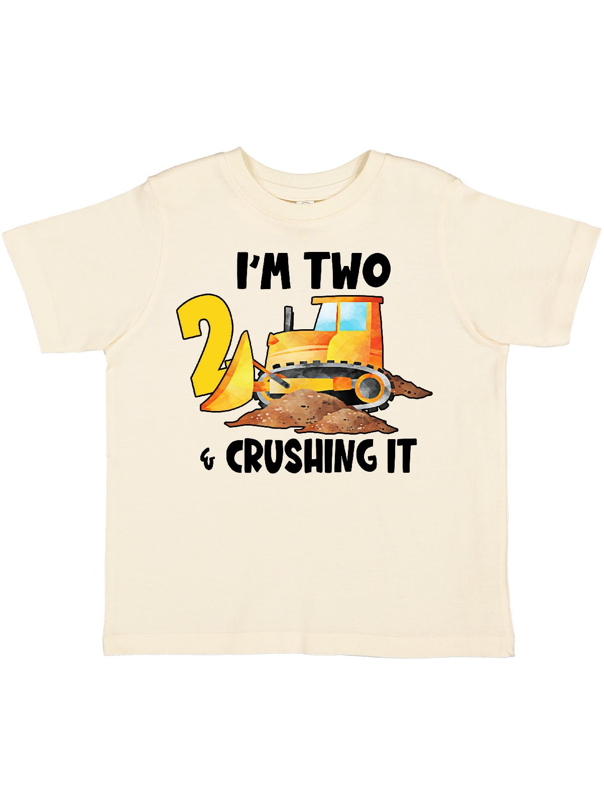 construction 2nd birthday shirt