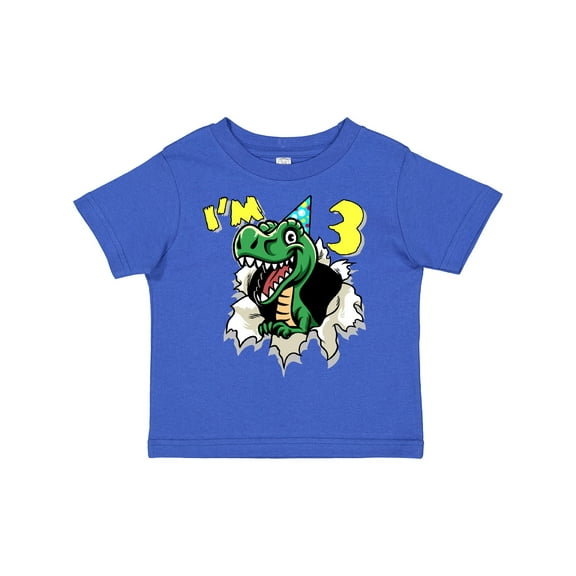 Inktastic I'm 3 Dinosaur Boys or Girls Toddler T-Shirt