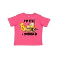 thumbnail image 1 of Inktastic I'm 5 and Crushing It Construction 5th Birthday Boys or Girls Toddler T-Shirt, 1 of 5