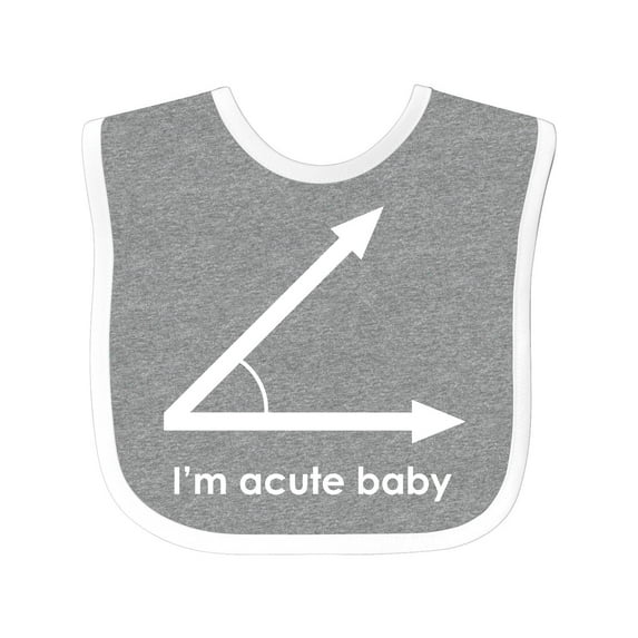 Inktastic I'm Acute Baby Boys or Girls Baby Bib
