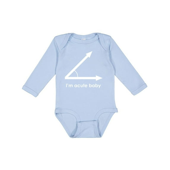 Inktastic I'm Acute Baby Boys or Girls Long Sleeve Baby Bodysuit
