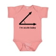 thumbnail image 1 of Inktastic I'm Acute Baby Funny Math Pun Boys or Girls Baby Bodysuit, 1 of 5
