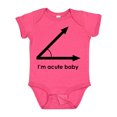thumbnail image 1 of Inktastic I'm Acute Baby Funny Math Pun Boys or Girls Baby Bodysuit, 1 of 5