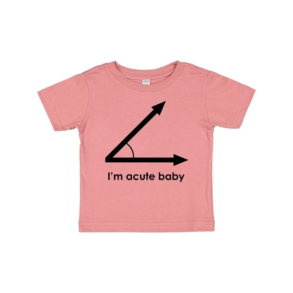 Inktastic I'm Acute Baby Funny Math Pun Boys or Girls Baby T-Shirt