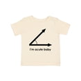 thumbnail image 1 of Inktastic I'm Acute Baby Funny Math Pun Boys or Girls Baby T-Shirt, 1 of 5