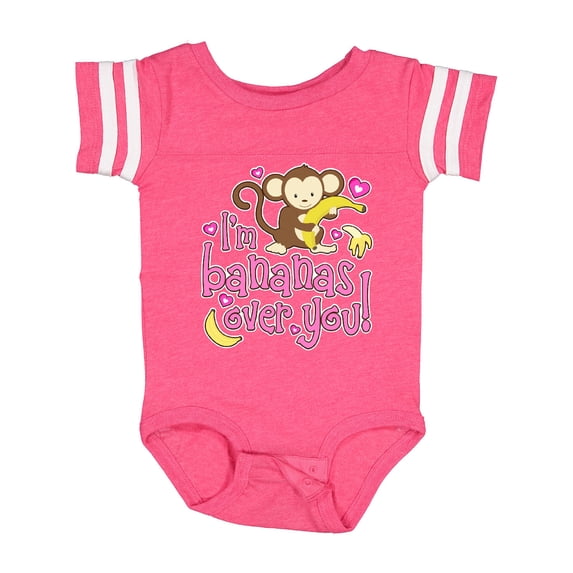 Inktastic I'm Bananas Over You Boys or Girls Baby Bodysuit